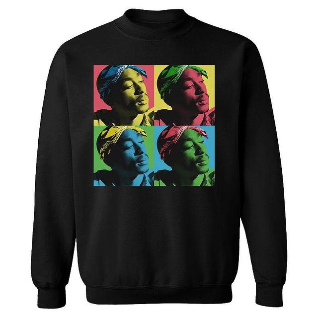 Mens Tupac PopArt Sweatshirt Product Image