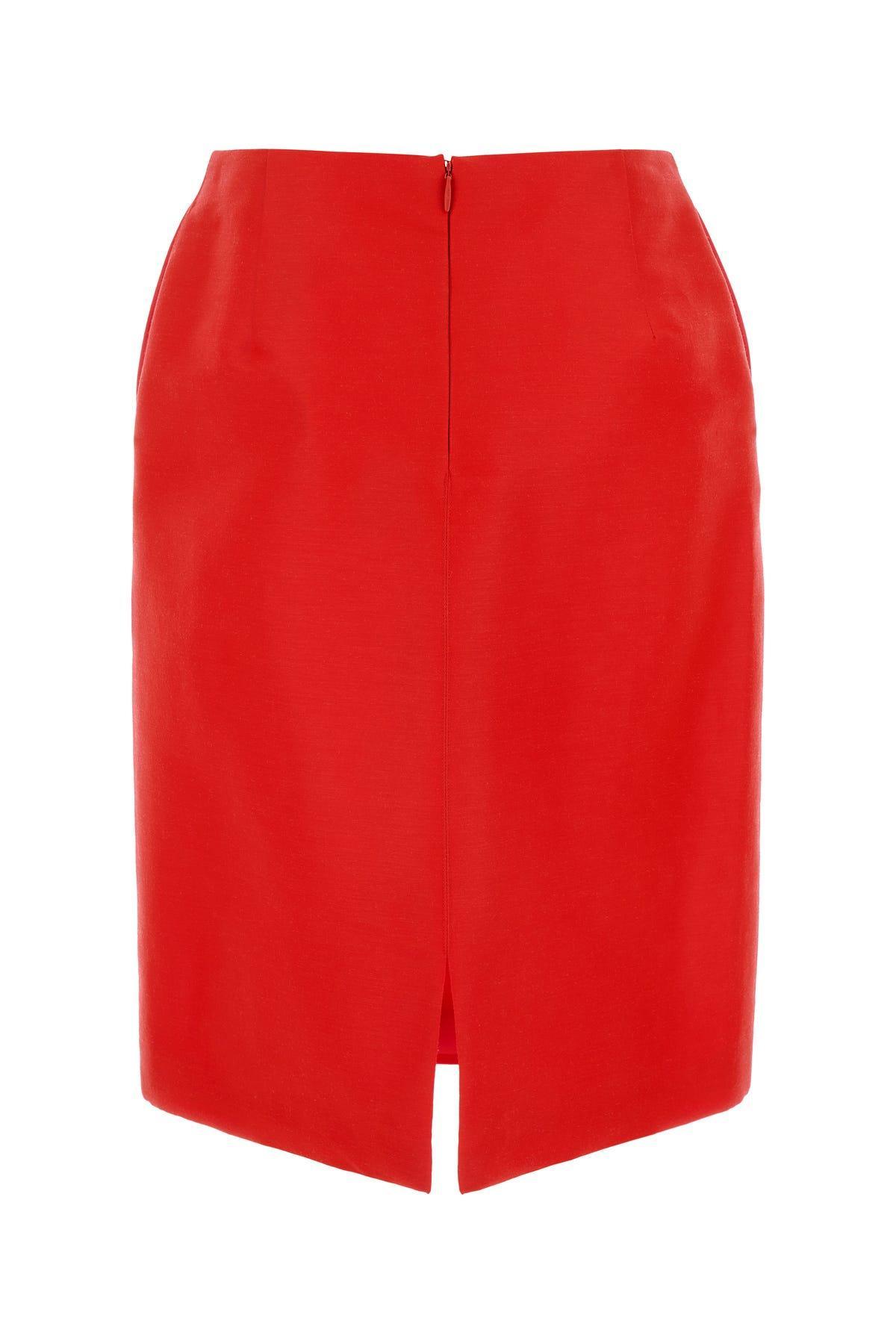 Corinna Skirt In Red Product Image