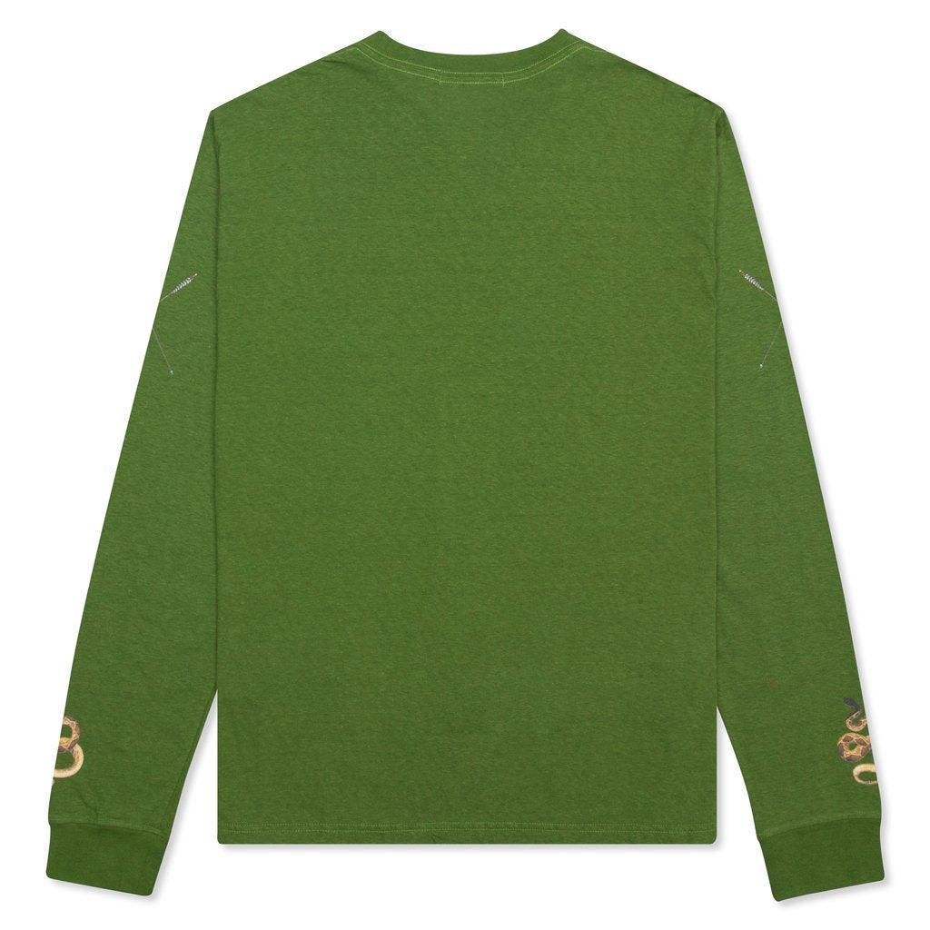 Fallen Man Snake Pullover - Khaki Male Product Image