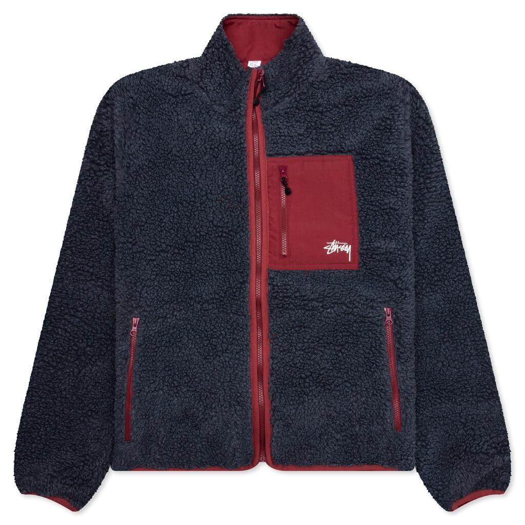 Sherpa Reversible Jacket - Smoke Male Product Image