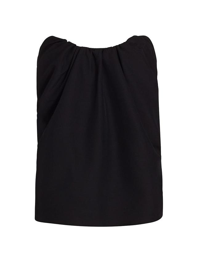 Womens Tucked Strapless Top Product Image