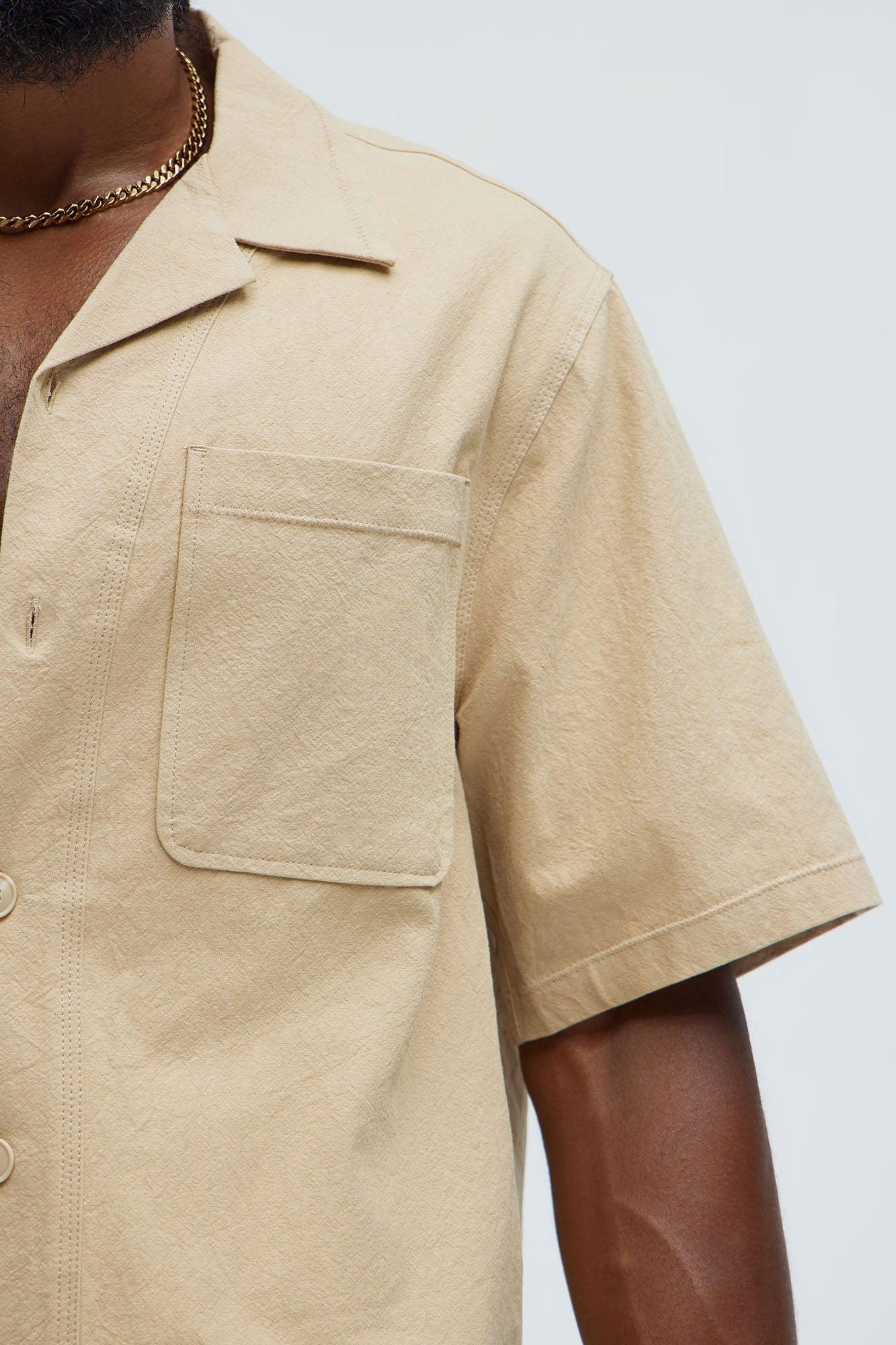 Walley Vintage Shirt - Tan Product Image