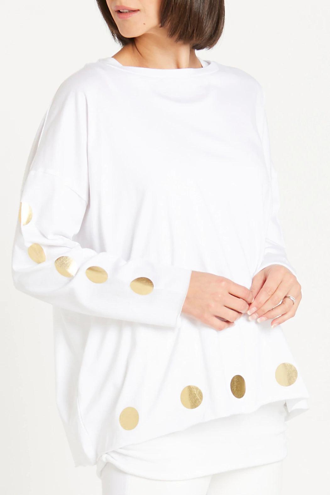 Polka Dot Boxy Tee Product Image