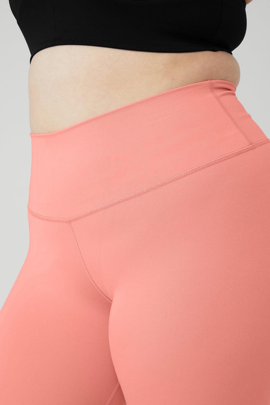 Alo Yoga | High-Waist Airbrush Legging Pink Product Image