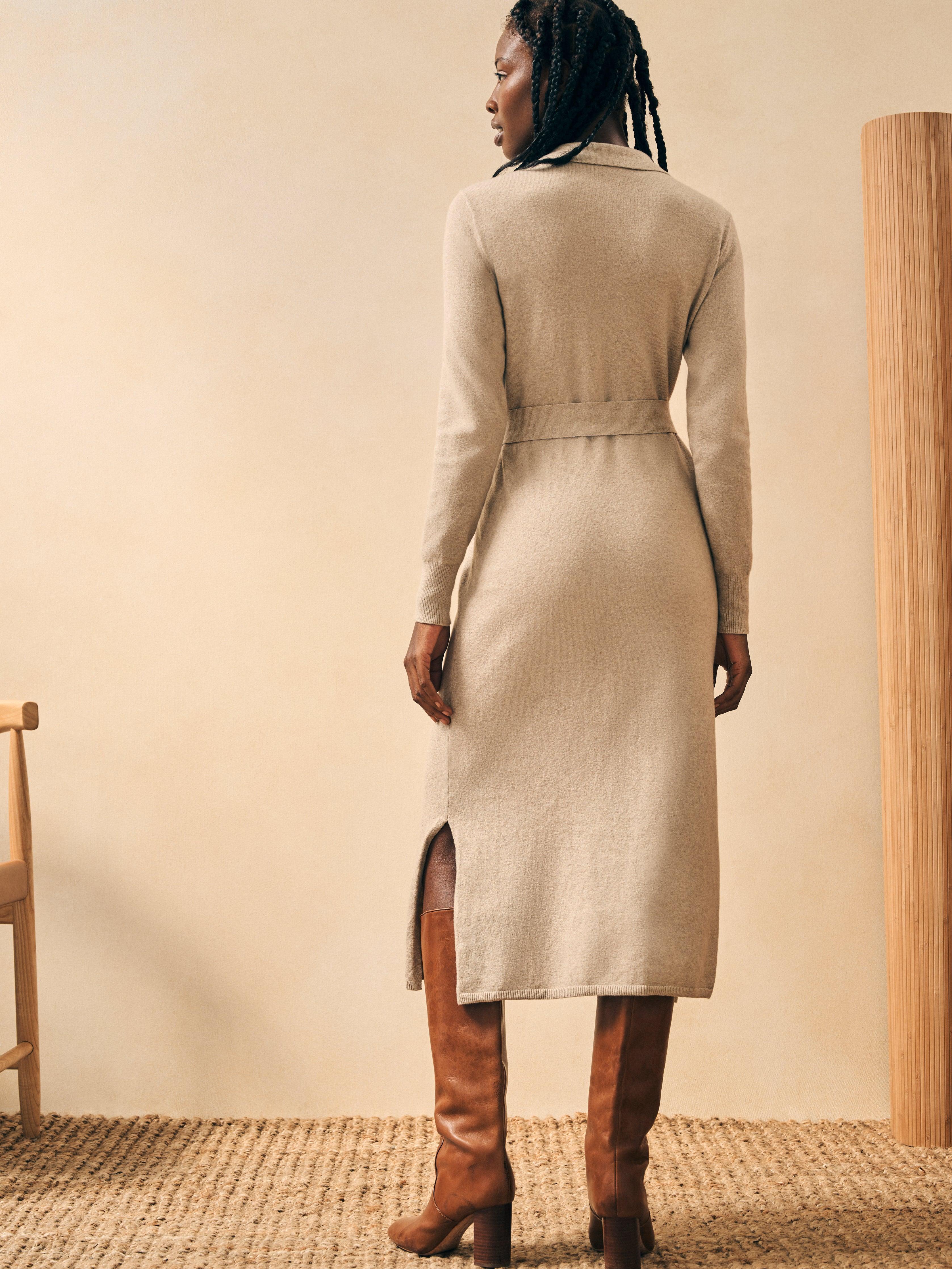 Jackson Sweater Dress - Oatmeal Heather Female Product Image