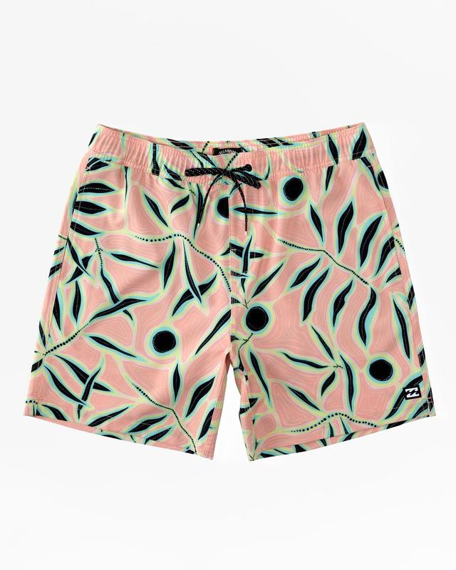 Sundays Layback 17" Swim Trunks - Melon Male Product Image