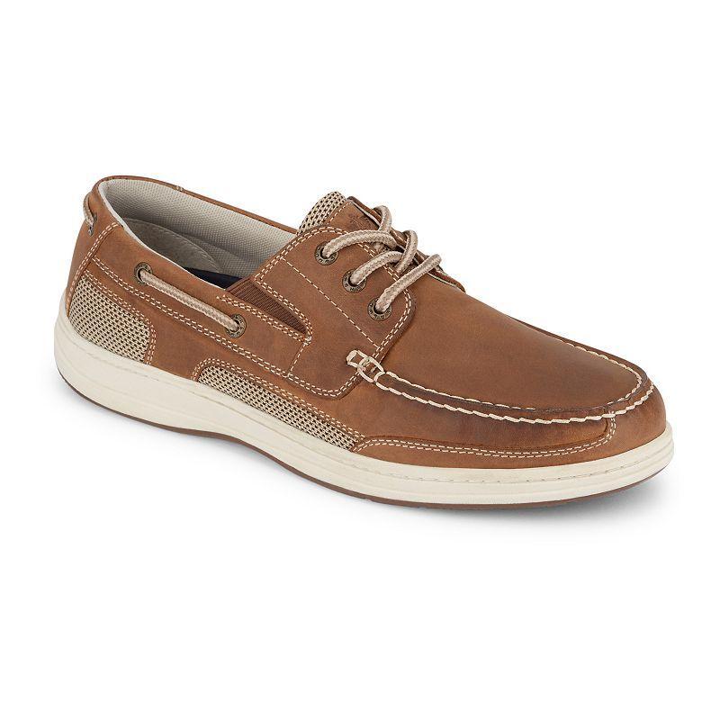 Dockers Beacon (Dark Tan Leather) Men's Slip on Shoes Product Image