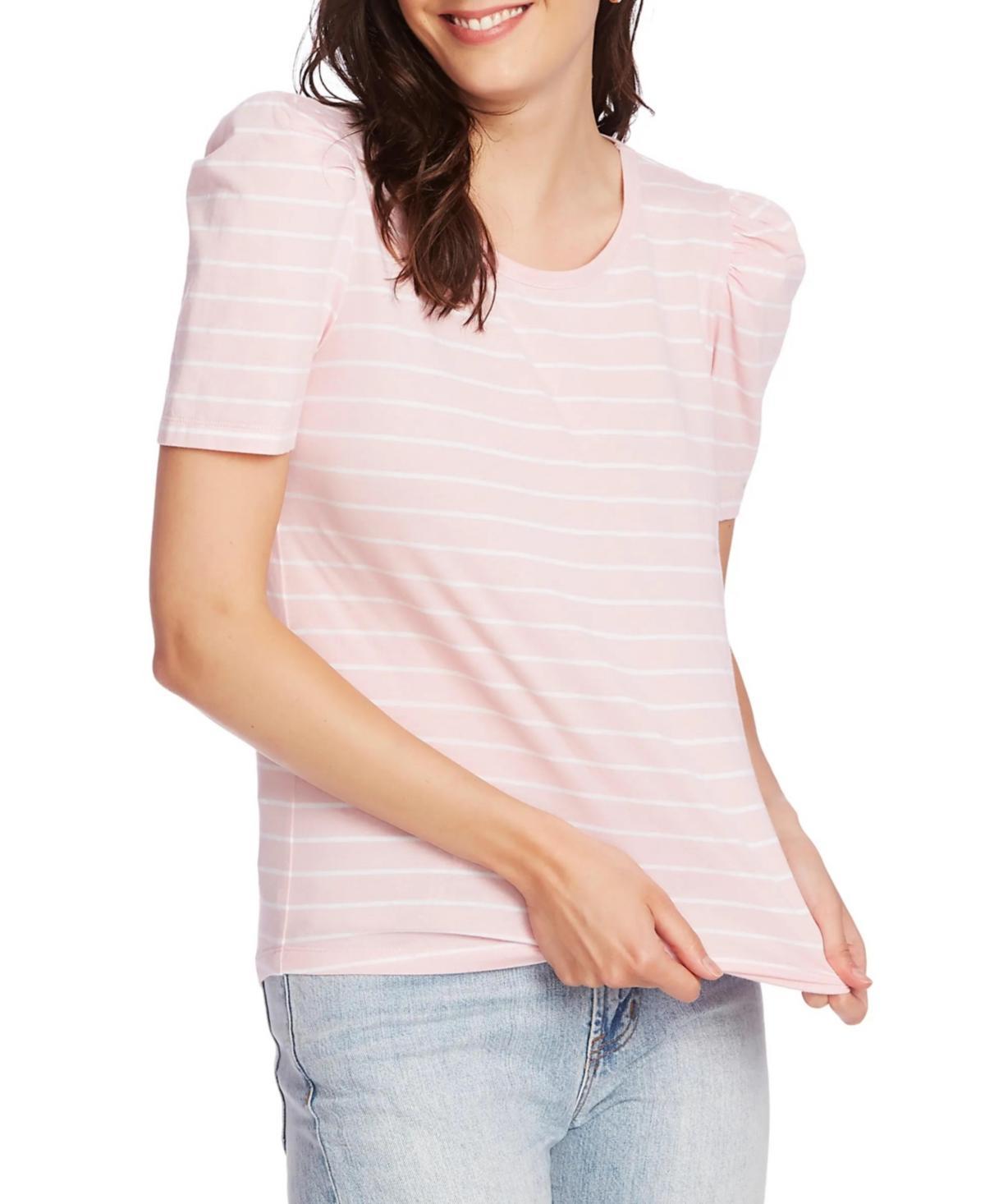 Court & Rowe Stripe Puff Sleeve Tee Product Image