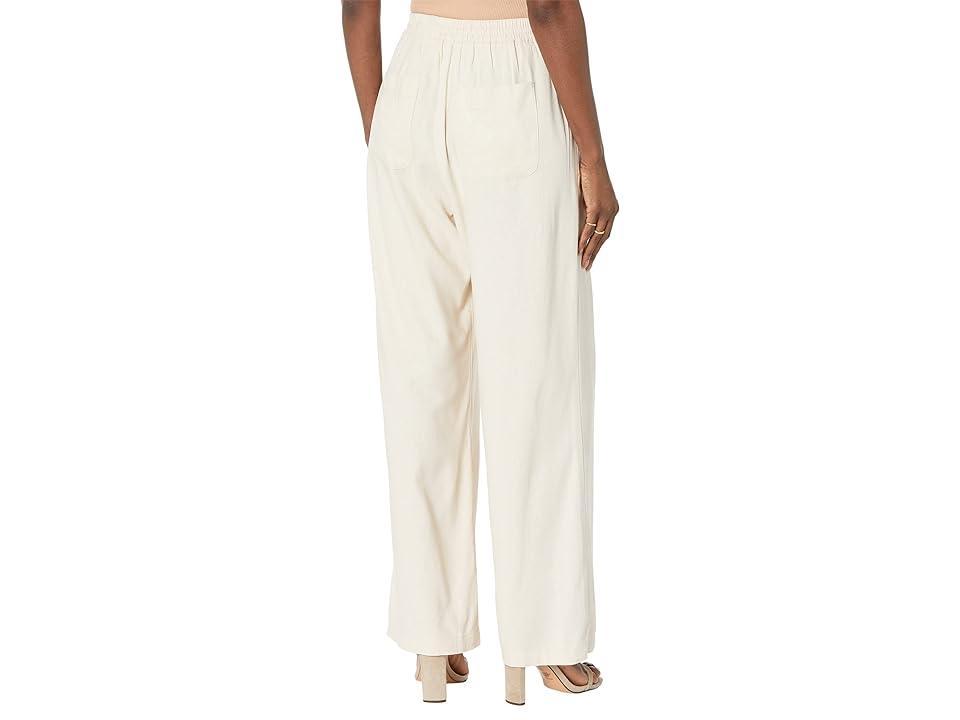 Blank NYC Pull-On Drawstring Wide Leg Linen Pants in Sand Bath (Sand Bath) Women's Casual Pants Product Image