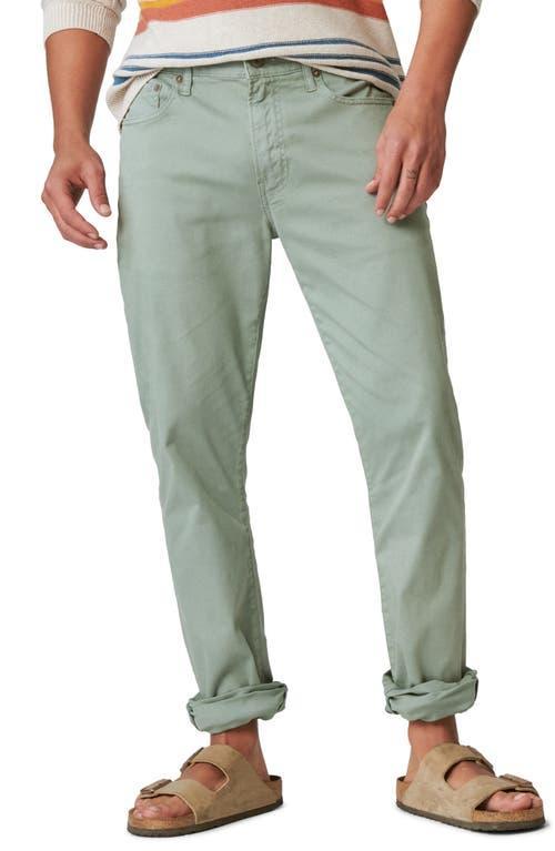 Lucky Brand 410 Athletic Sateen Straight Leg Jeans Product Image