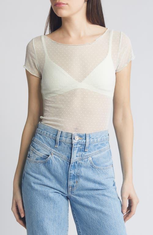 Free People On The Dot Baby Tee Women's Clothing Product Image