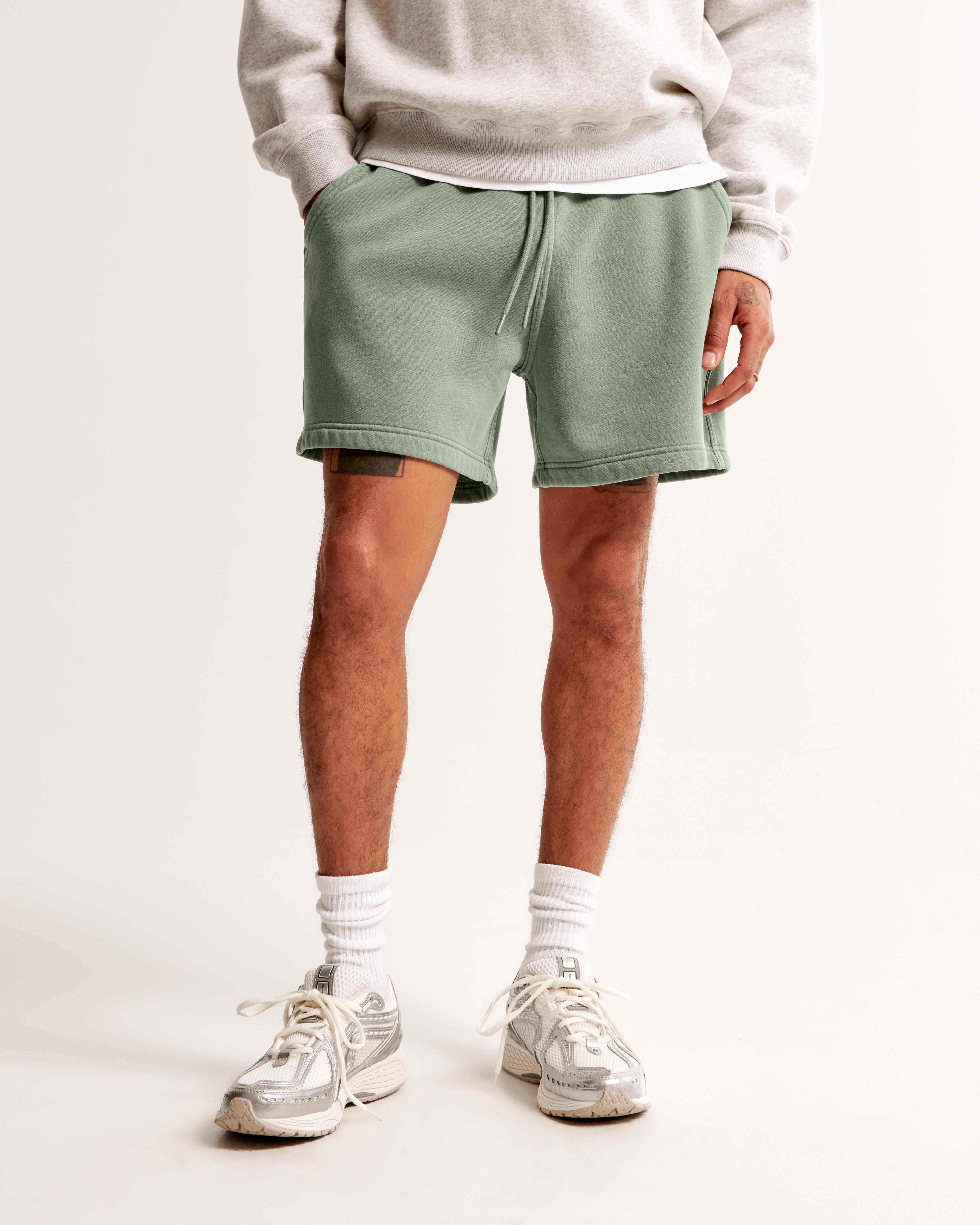 Thrift-Inspired Fleece Short Product Image