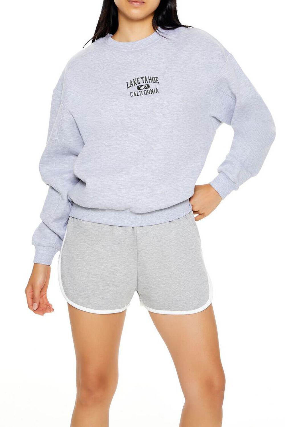 Lake Tahoe Embroidered Pullover | Forever 21 Product Image