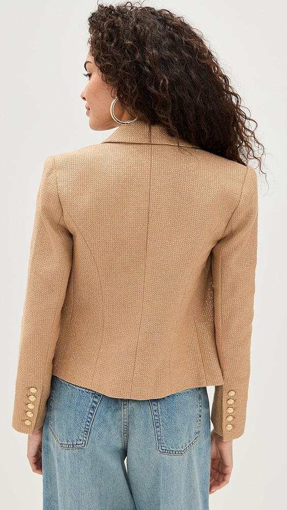 L'AGENCE Brooke Double Breasted Crop Blazer | Shopbop Product Image