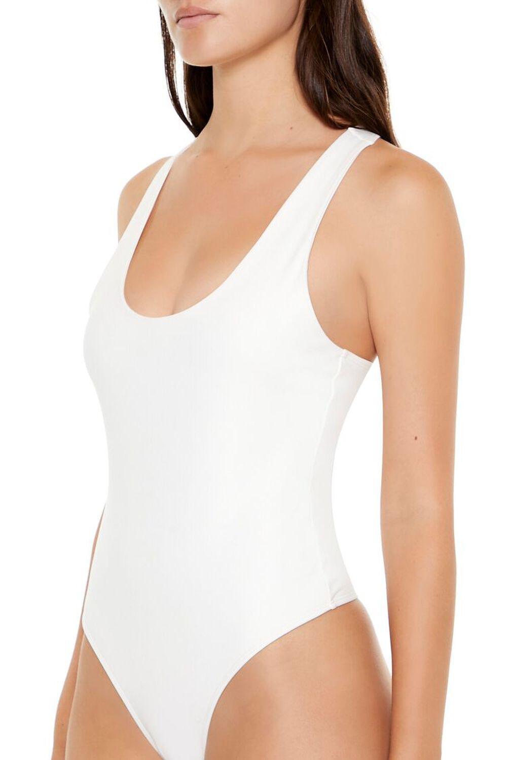 Contour Sculpt Racerback Tank Bodysuit | Forever 21 Product Image