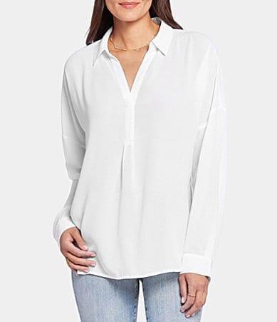 Womens Becky Long-Sleeve Blouse Product Image