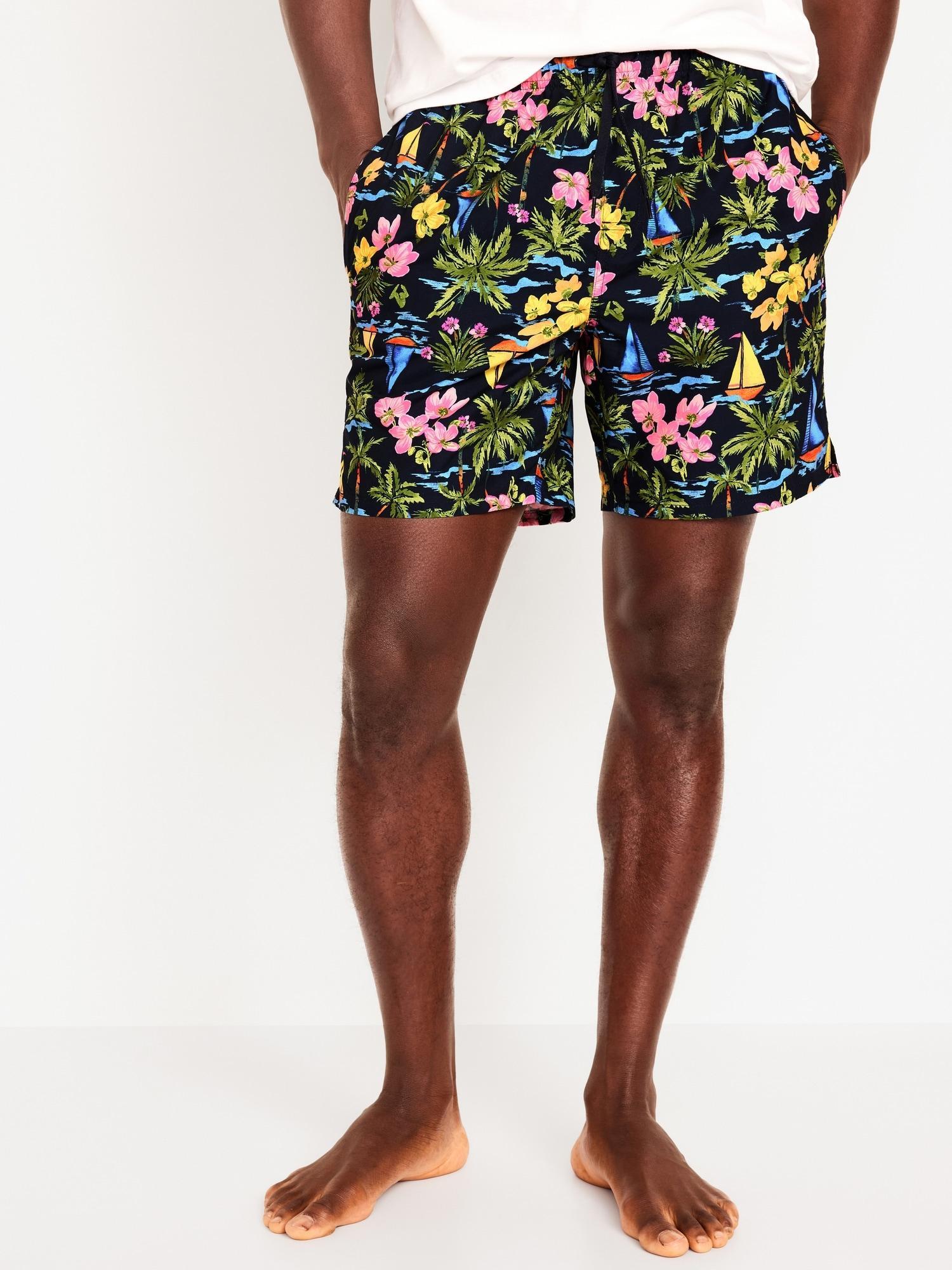 Printed Swim Trunks -- 7-inch inseam Product Image