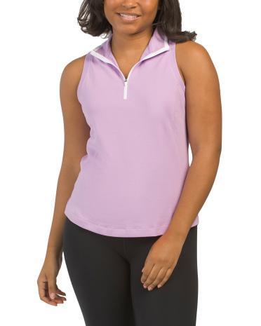 Essential Collared Tank Top For Women Product Image