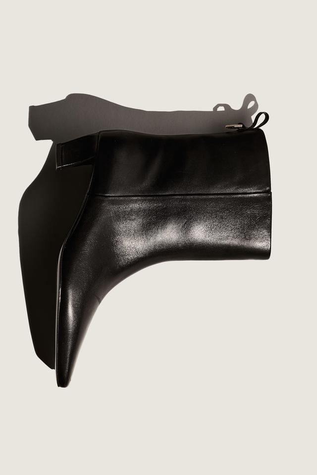 Heeled Leather Boots Product Image