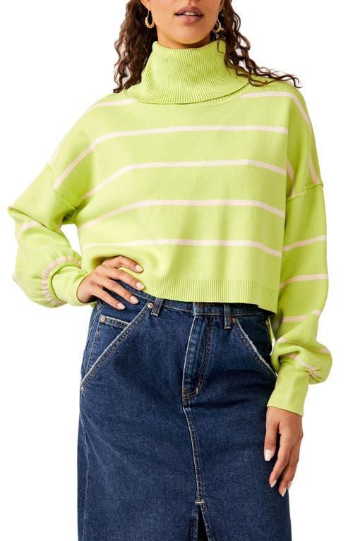 Free People Paulie Stripe Turtleneck Sweater Product Image