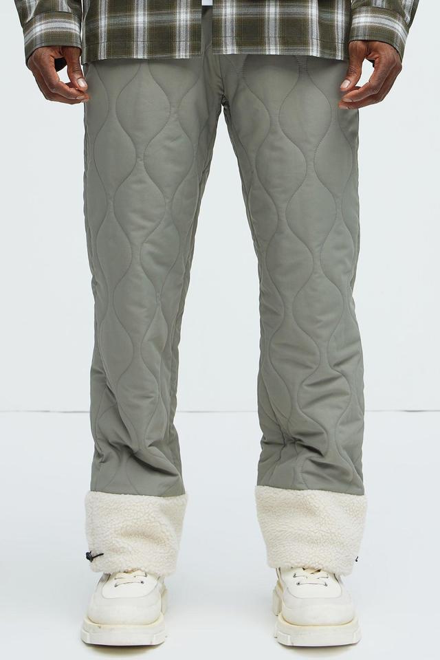 Shreddin' Slopes Quilted Pants - Grey Product Image