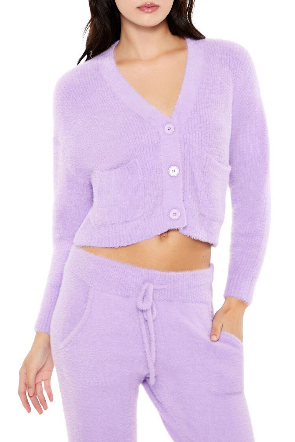 Fuzzy Cardigan Sweater | Forever 21 Product Image