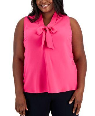 Plus Size Bow Top Product Image