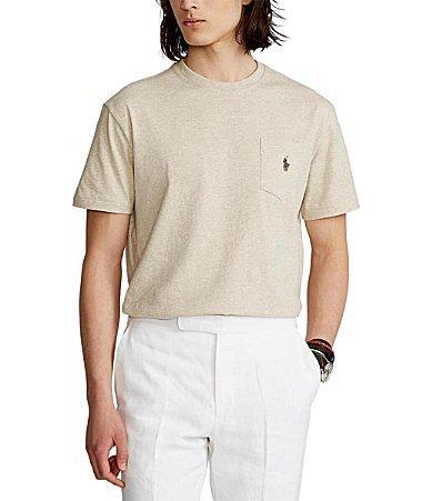 Polo Ralph Lauren Classic Fit Jersey Pocket T-Shirt Men's Clothing Product Image