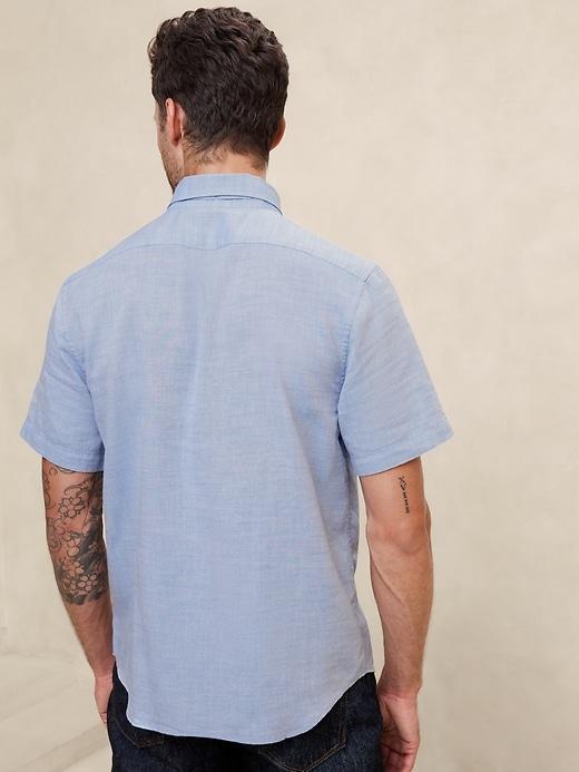 Slim Cotton Oxford Shirt Product Image