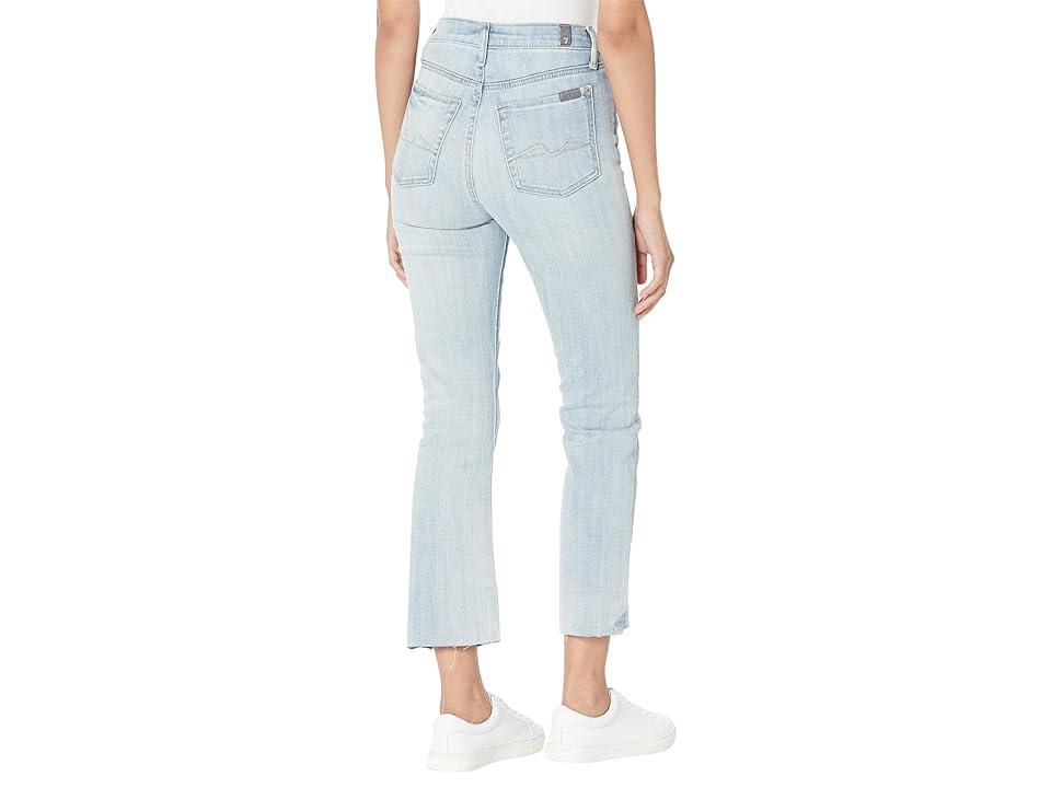 7 For All Mankind High-Waist Slim Kick in Coco Prive (Coco Prive) Women's Jeans Product Image