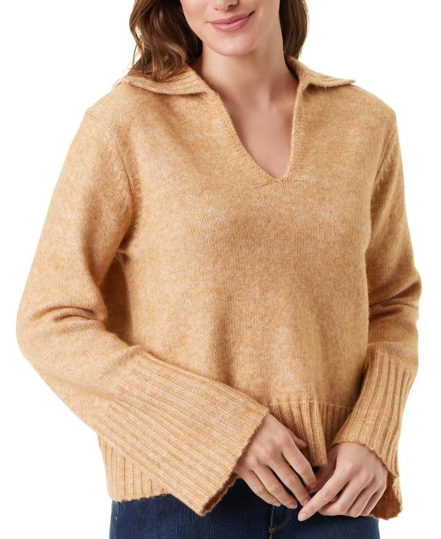 Gloria Vanderbilt Womens Abella V-Neck Sweater Product Image