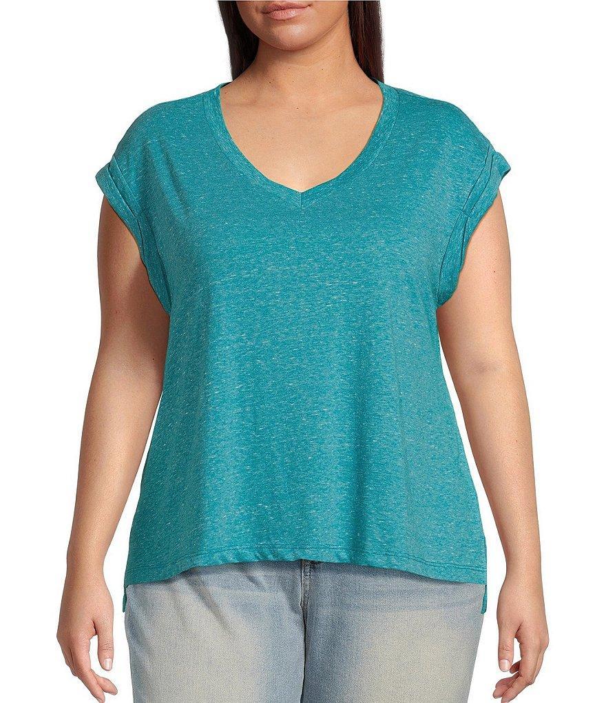 Jessica Simpson Plus Size Short Sleeve Hester T-Shirt Product Image