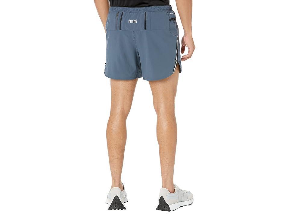 New Balance Impact Run 5 Shorts (Thunder) Men's Clothing Product Image