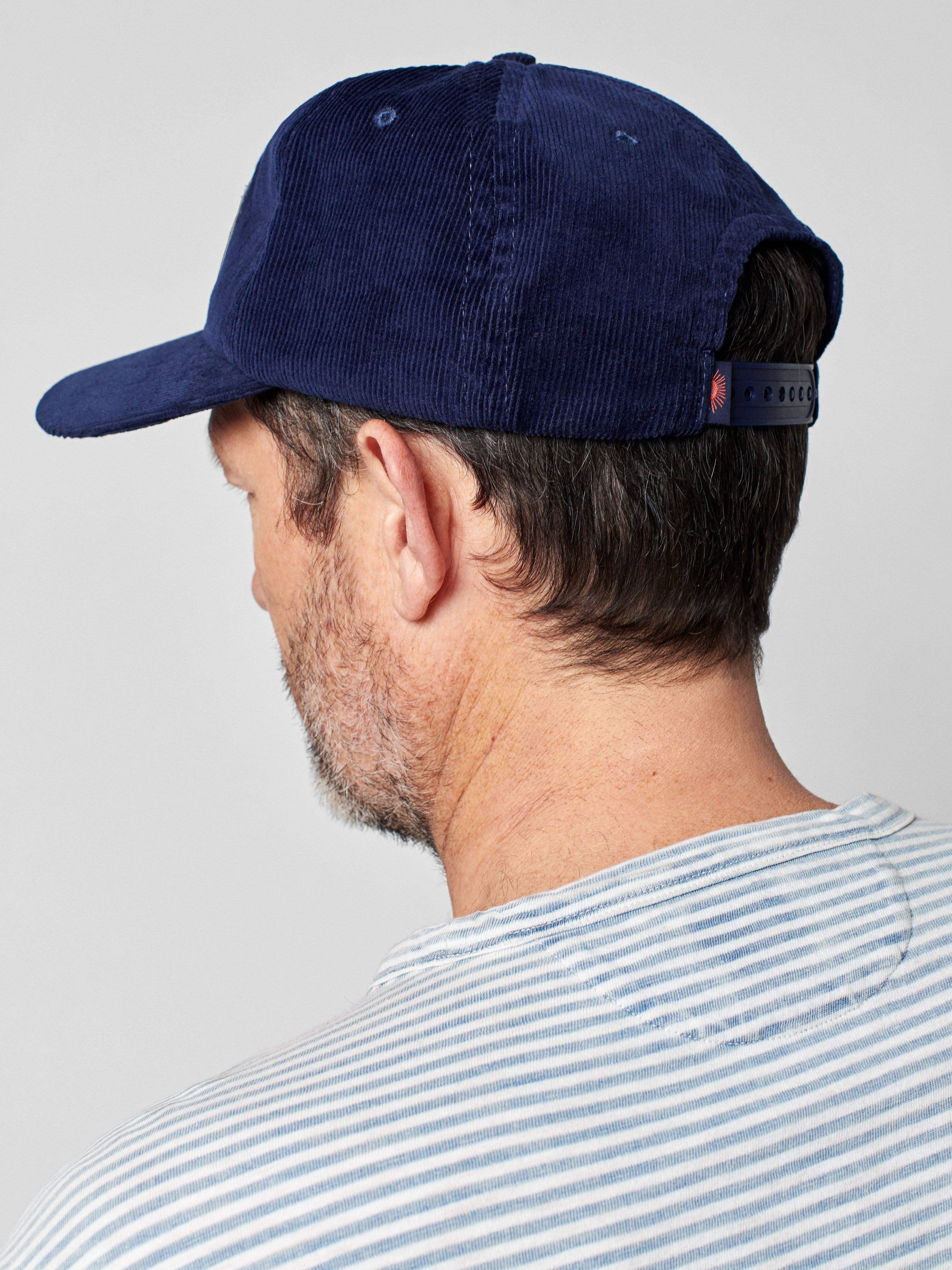 Summer Shore Cord Hat - Navy Male Product Image