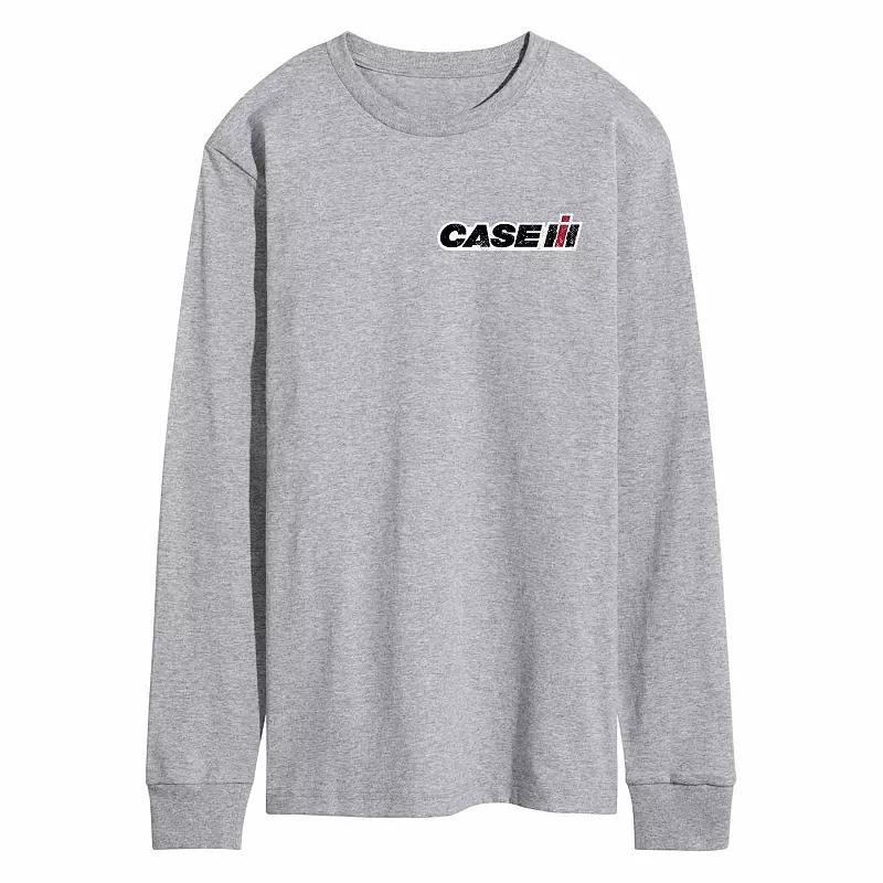 Mens Case IH Axial Tee Grey Grey Product Image