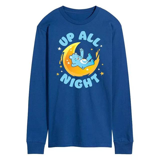 Mens Care Bears Unlock The Magic Up All Night Long Sleeve Graphic Tee Product Image