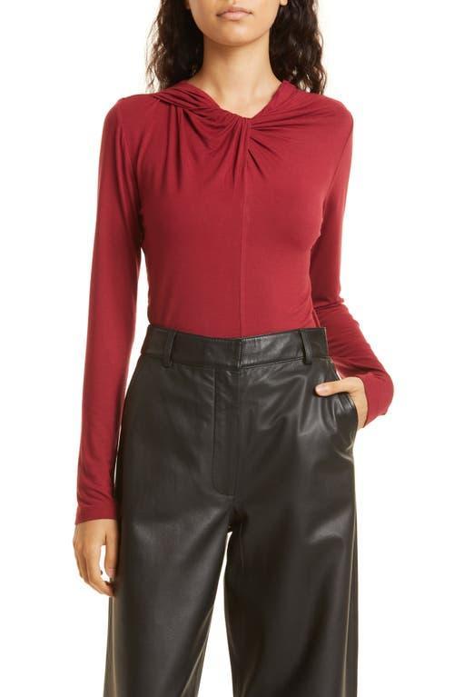 KOBI HALPERIN Amanda Twist Neck Top Product Image