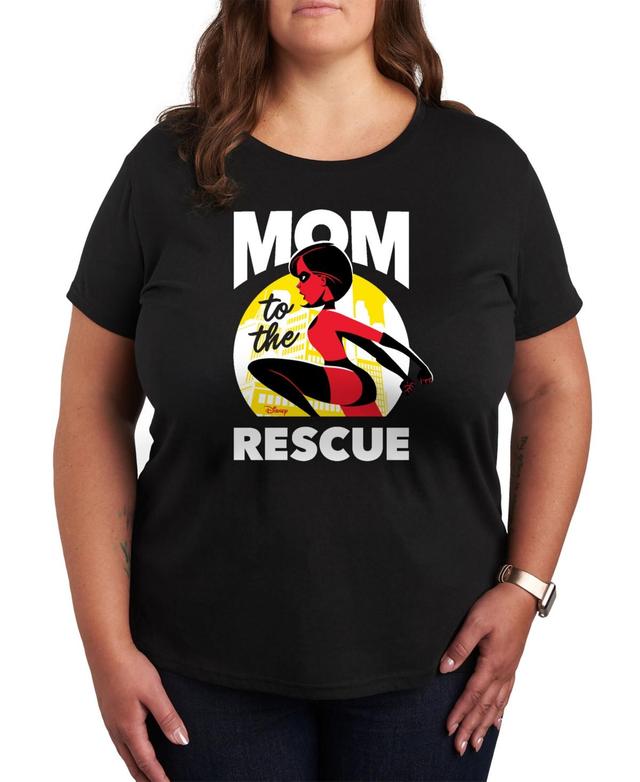 Disney / Pixars The Incredibles Plus Mom Rescue Graphic Tee, Womens Product Image