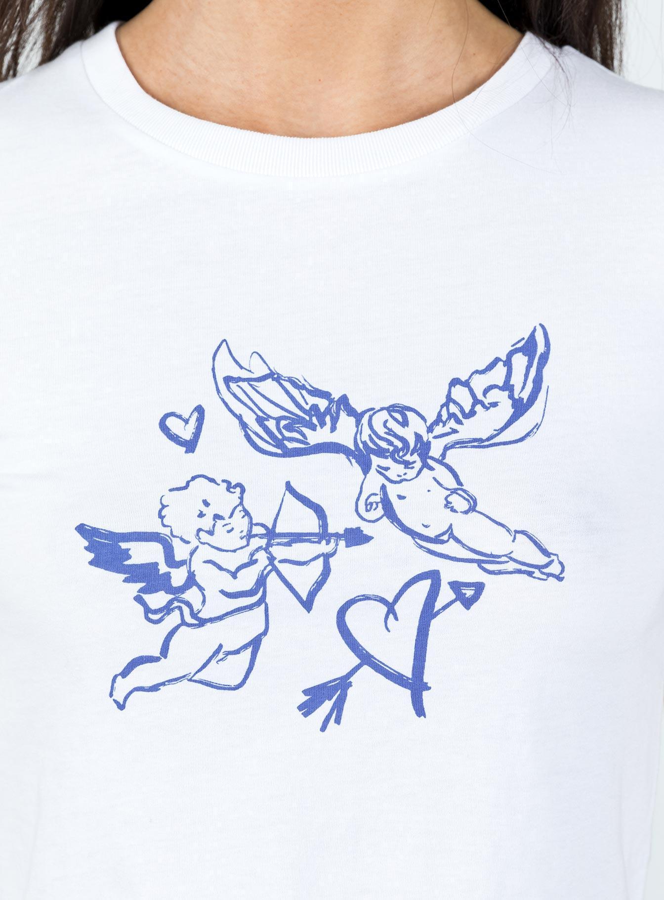 Organic Angels 222 Tee Ivory Product Image