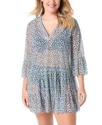 Women's Enchant Printed Cover-Up Dress Product Image