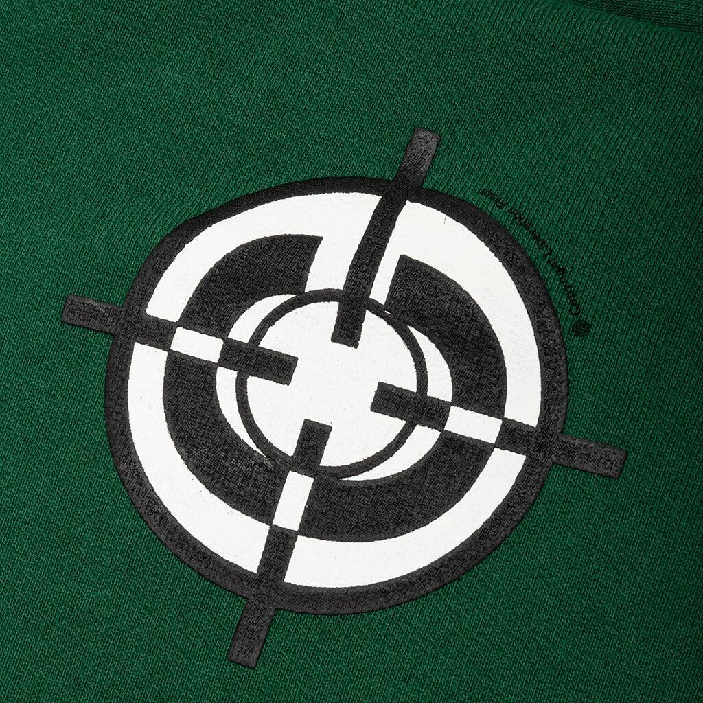 CLF Target Hoodie - Green Male Product Image