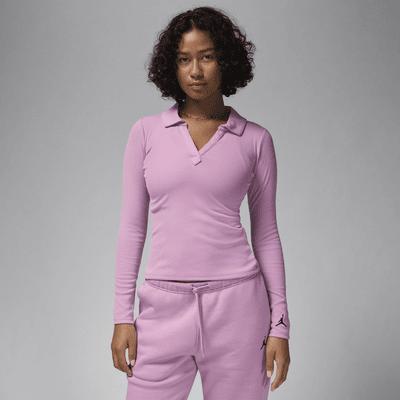 Jordan Women's Long-Sleeve Knit Top Product Image