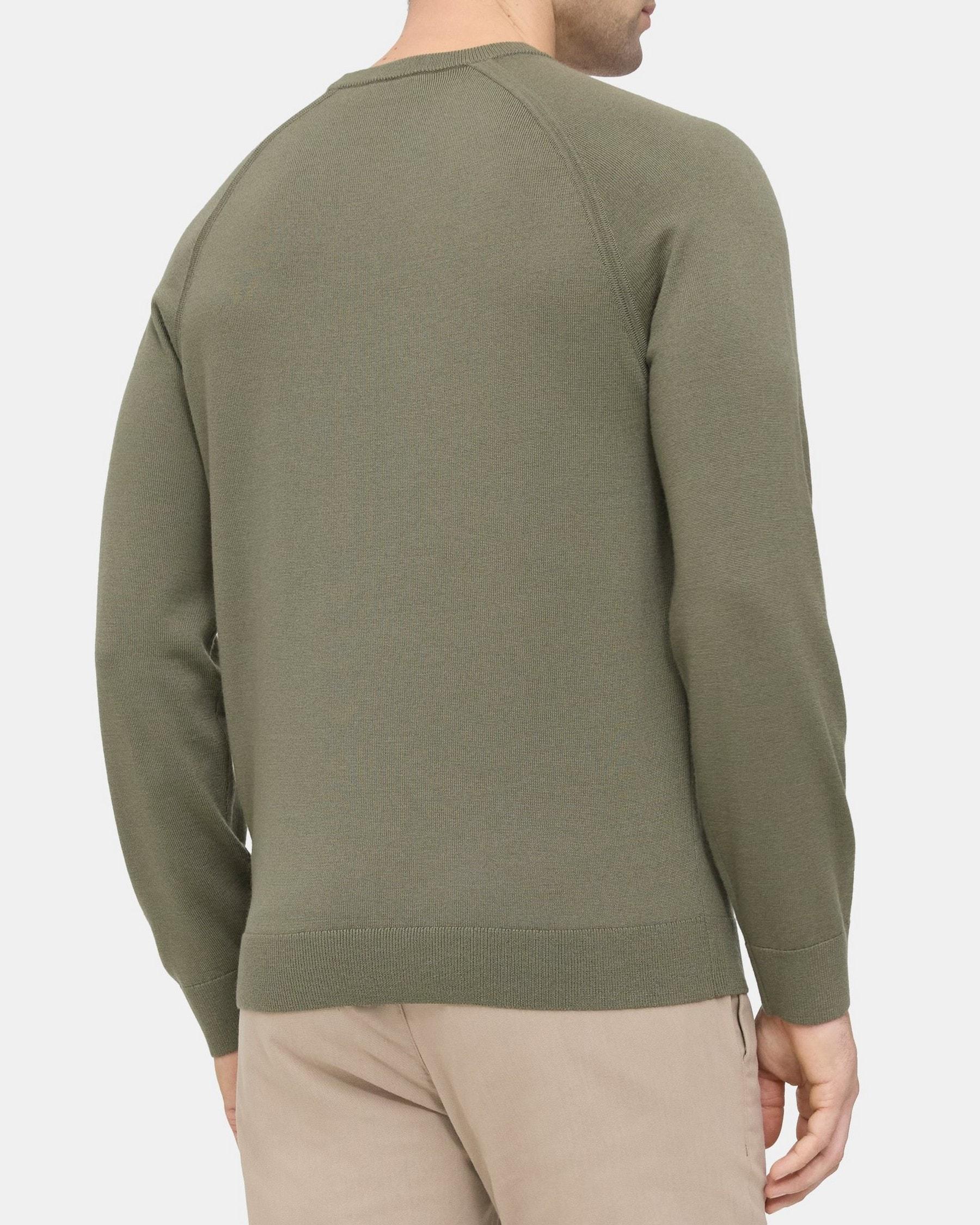 Crewneck Sweater in Merino Wool Product Image