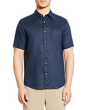 Mens Irving Linen Short-Sleeve Shirt Product Image