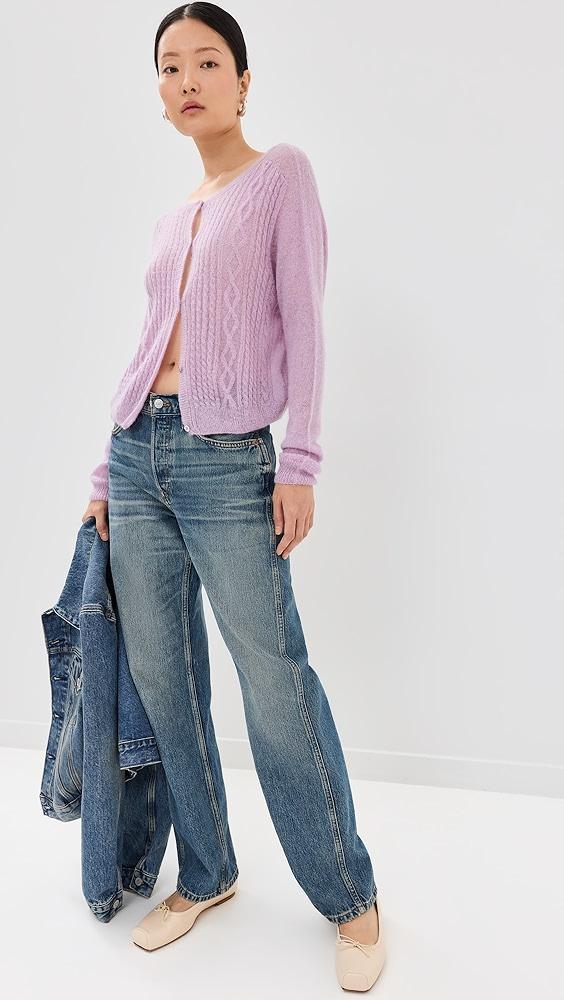 Alohas Corden Lilac Tricot Cardigan | Shopbop Product Image