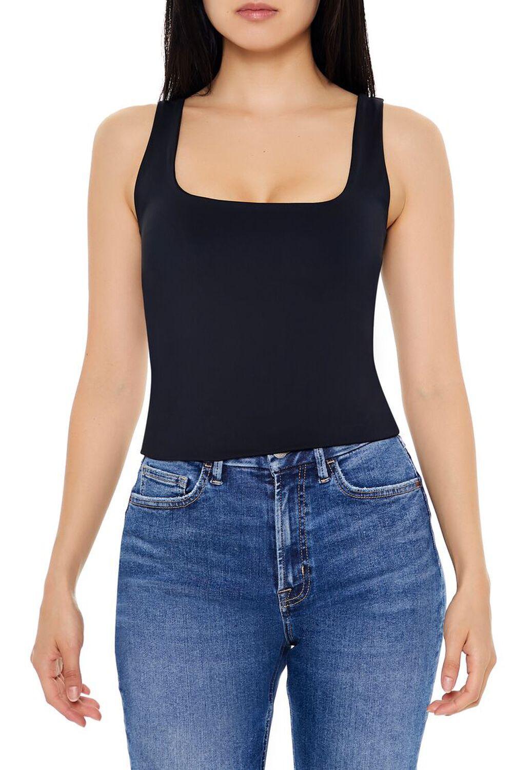 Sculpt Shape Cropped Tank Top | Forever 21 Product Image