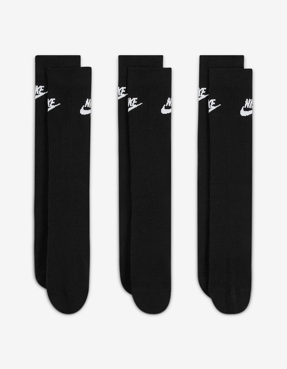 NIKE Sportswear Everyday Essential 3 Pack Mens Crew Socks Product Image