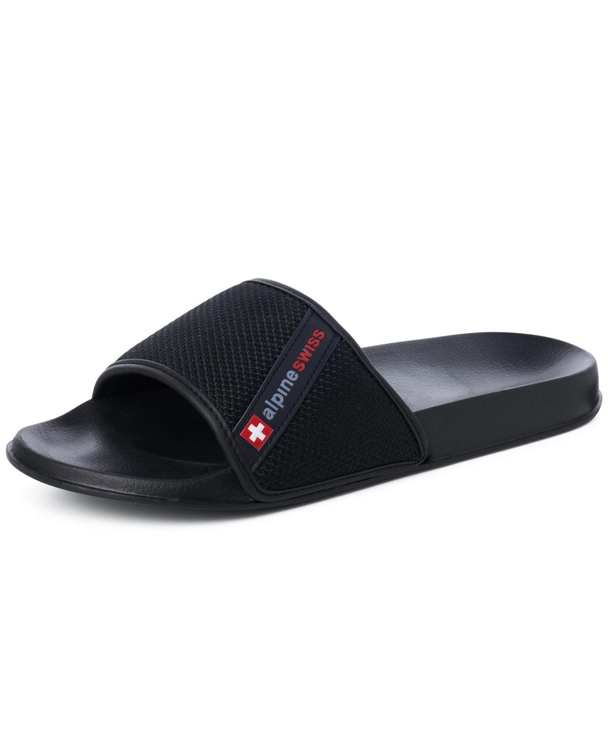 Alpine Swiss Mens Athletic Comfort Slide Sandals Eva Flip Flops Foam Product Image