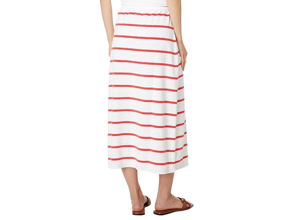 Vineyard Vines Terry Towel Skirt (Stripe /Flame) Women's Skirt Product Image