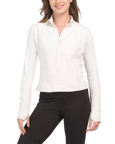 Collective Quarter Zip Top For Women Product Image